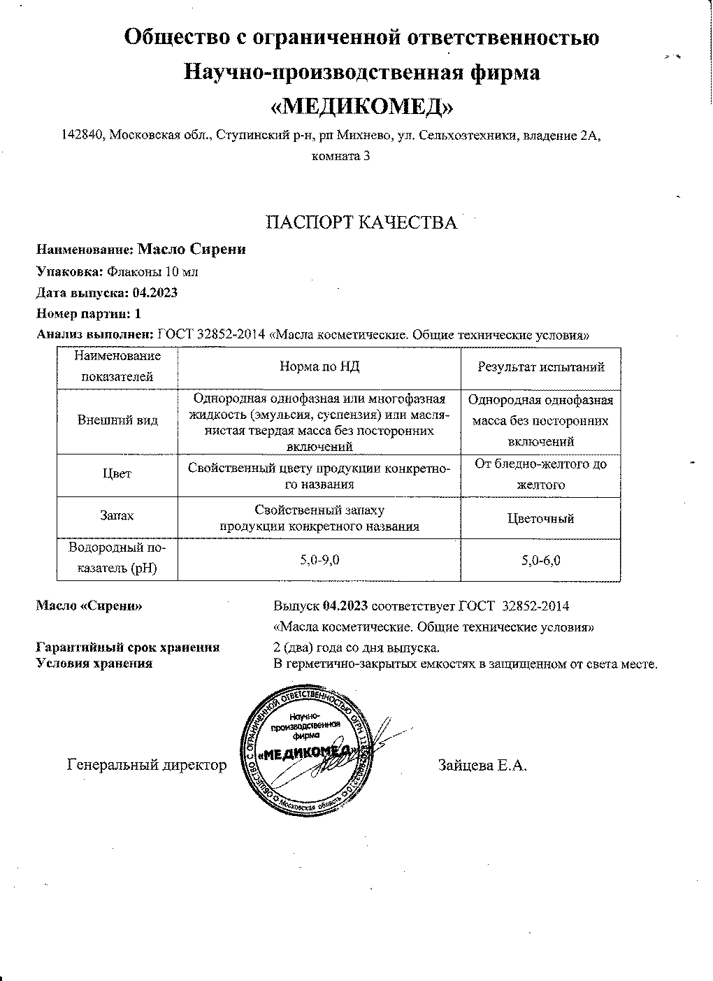 Паспорт №042023